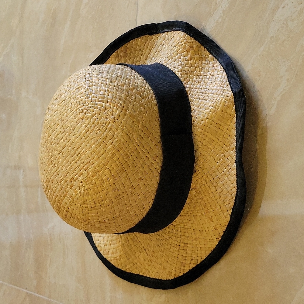 MOSCHINO Vintage Sun / Straw Hat